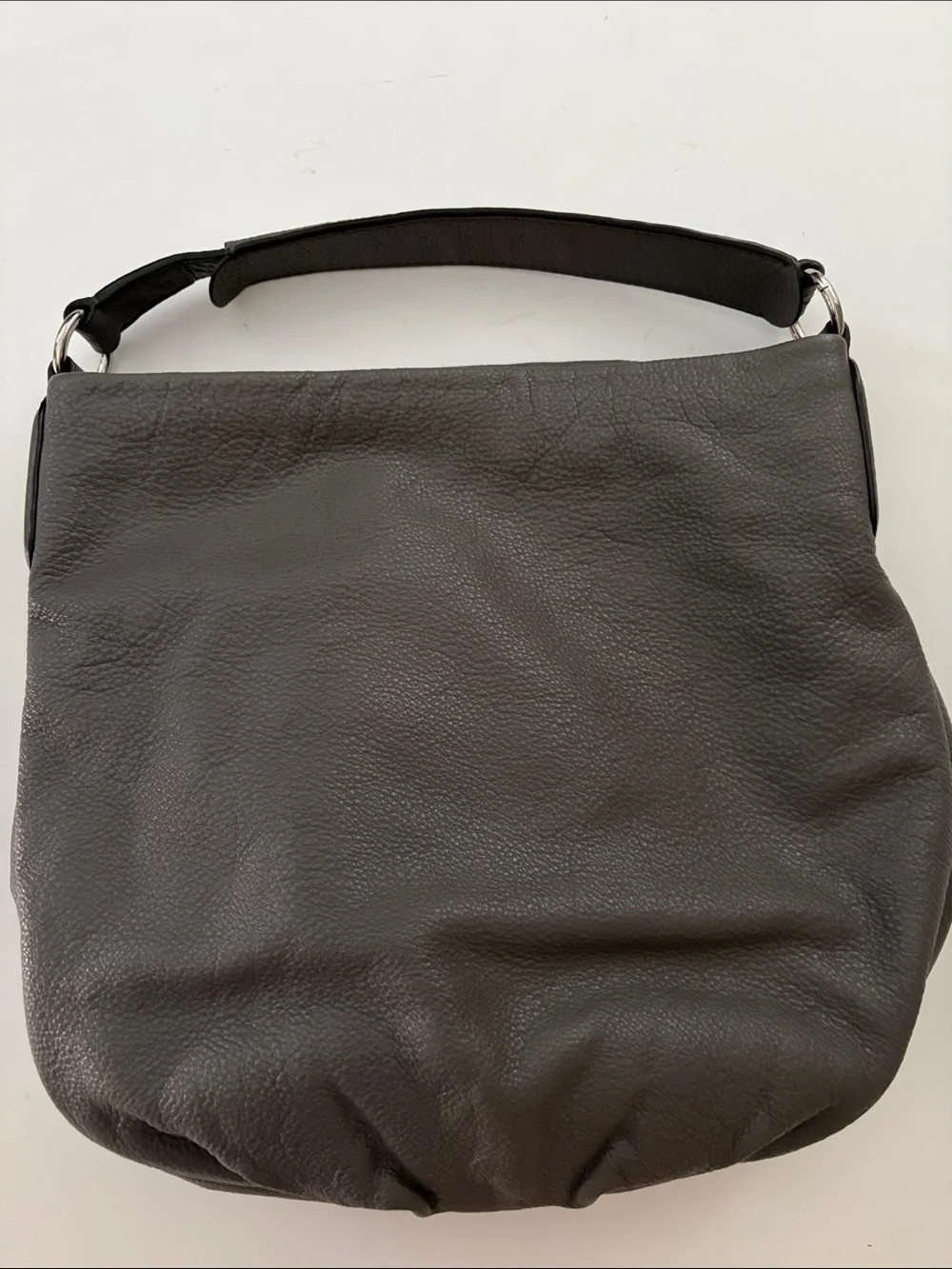 Marc by Marc Jacobs Classic Q Hillier Pebble Leather Hobo Shoulder Bag